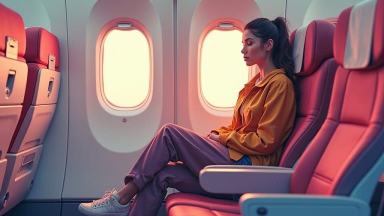 Comment se préparer à un long vol en avion commercial