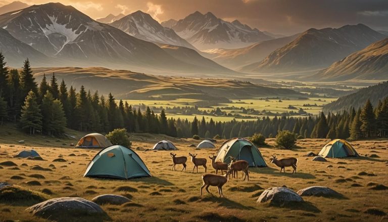 Les meilleures destinations pour le camping sauvage