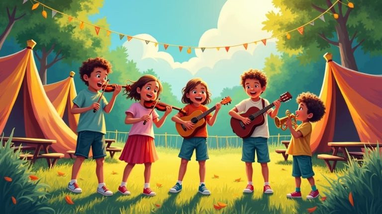Les stages de musique d'été pour enfants : une activité ludique et enrichissante